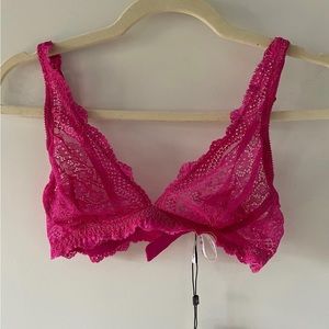 Cosabella pink wireless bralette